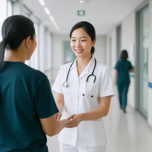 Các mô hình đào tạo thực hành điều dưỡng và y học cổ truyền tiên tiến tại châu Âu và châu Á.