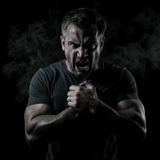 Sơ đồ hoặc hình ảnh minh họa các tạng phủ và mũi tên chỉ sự tác động của từng loại cảm xúc như giận dữ hại gan, lo lắng hại t