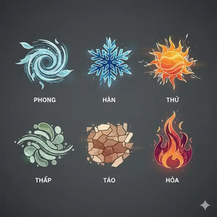 Lục Dâm: Tìm Hiểu 6 Yếu Tố Khí Hậu Gây Bệnh Theo Y Học Cổ Truyền