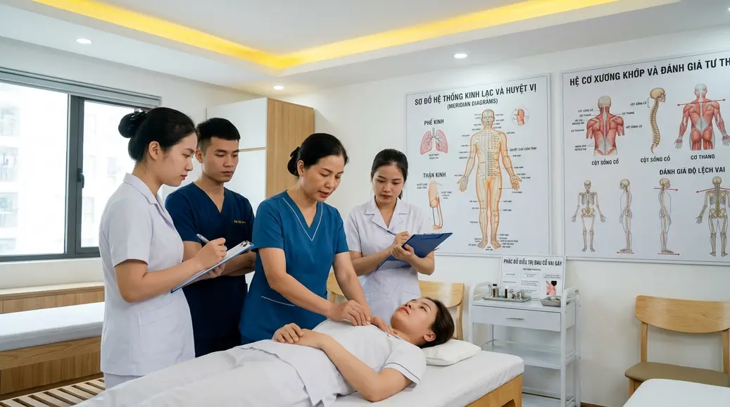 Lộ trình học xoa bóp bấm huyệt bài bản để phát triển nghề nghiệp lâu dài