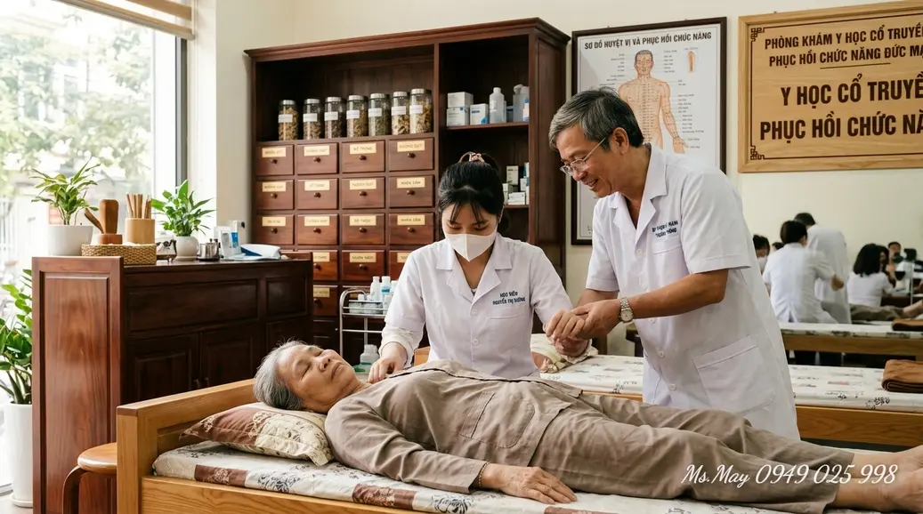 Người phù hợp học y học cổ truyền kiểm tra dấu hiệu theo học châm cứu xoa bóp