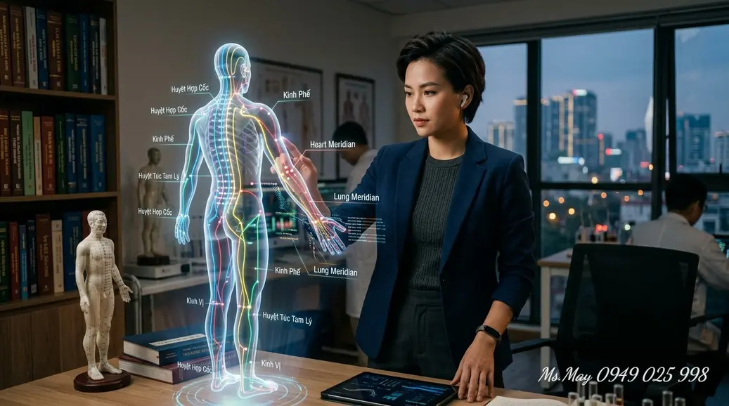 Chuyên gia công nghệ phân tích dữ liệu kinh lạc và huyệt vị y học cổ truyền