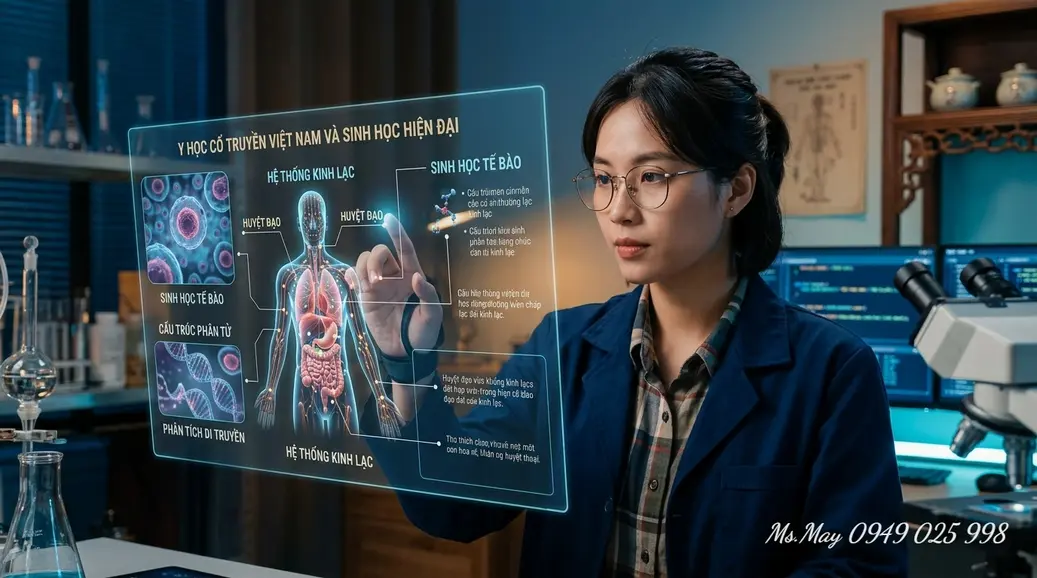 Sinh viên tư duy logic phân tích hệ thống sinh học và lý luận y học cổ truyền