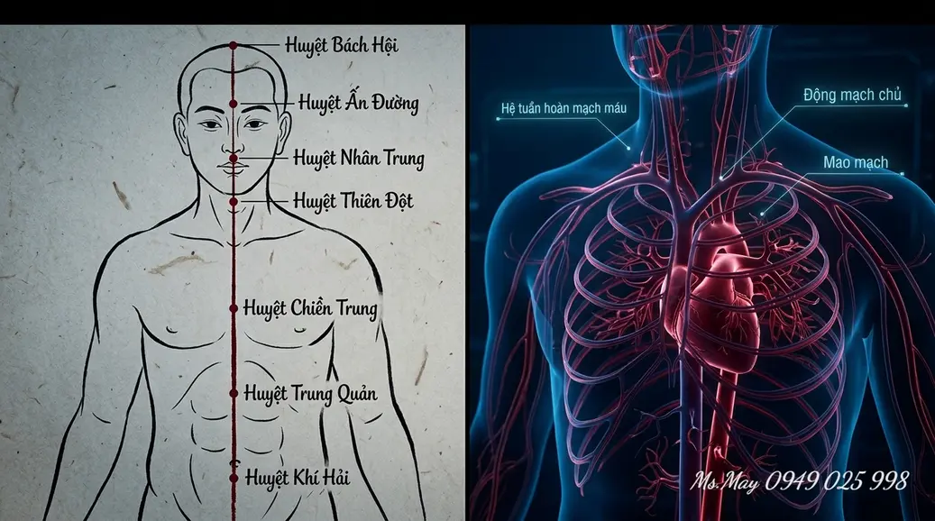 Giải mã lý luận khí huyết y học cổ truyền dưới góc nhìn khoa học vi tuần hoàn