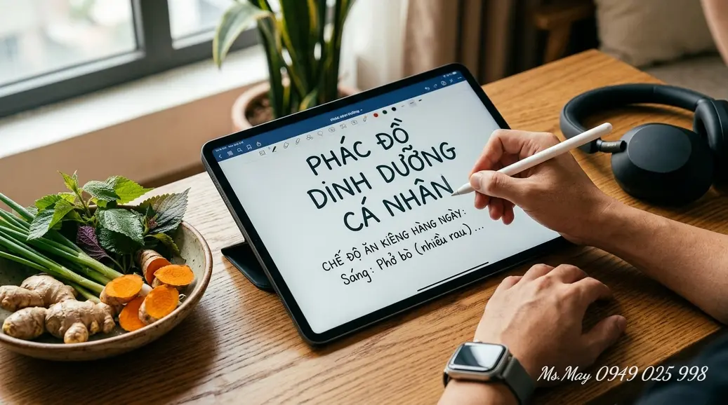 Tính vị quy kinh trong dinh dưỡng trị liệu và tư vấn thực phẩm theo cơ địa