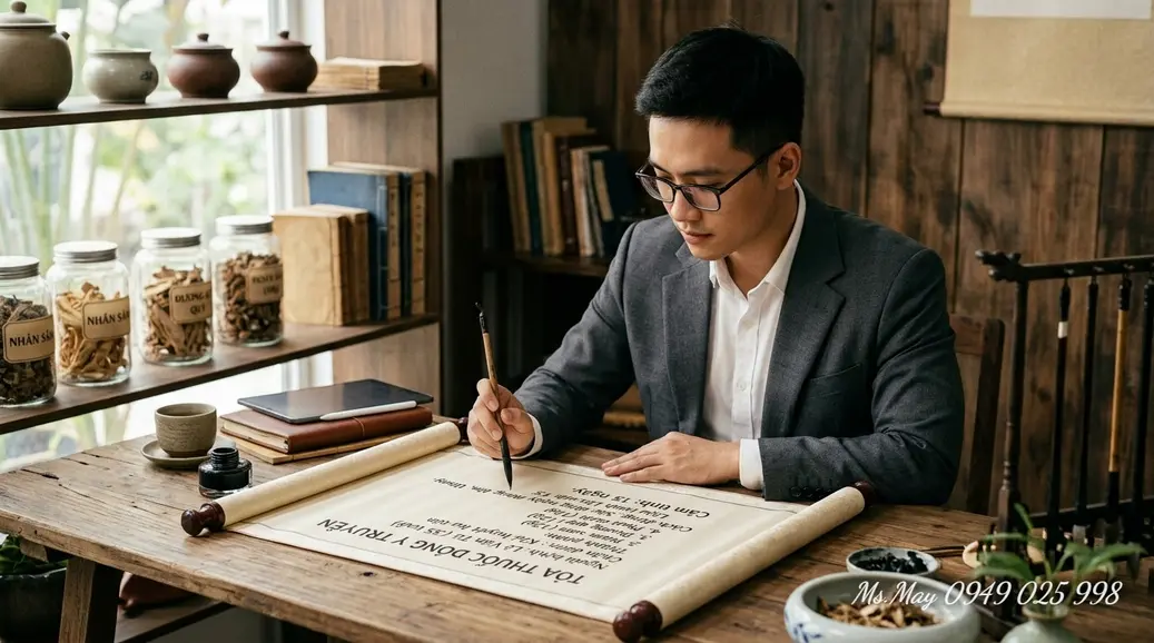 Người học Y học cổ truyền vận dụng tư duy logic và phối ngũ phương tễ để trở thành kiến trúc sư trị liệu