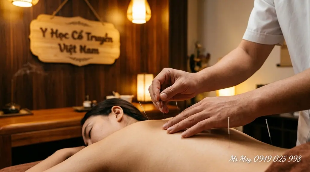 Châm cứu điều hòa thần kinh hỗ trợ giấc ngủ tự nhiên