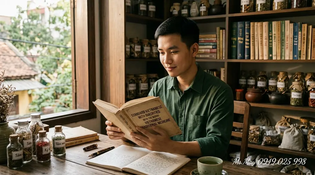 Minh họa nền tảng lý luận của Y học cổ truyền như âm dương, ngũ hành, tạng phủ và biện chứng luận trị