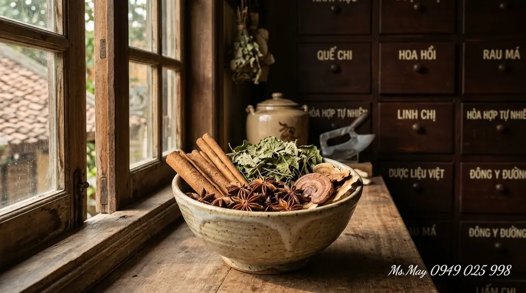 Hình minh họa tư duy biện chứng luận trị và cấu trúc quân thần tá sứ trong học phương tễ