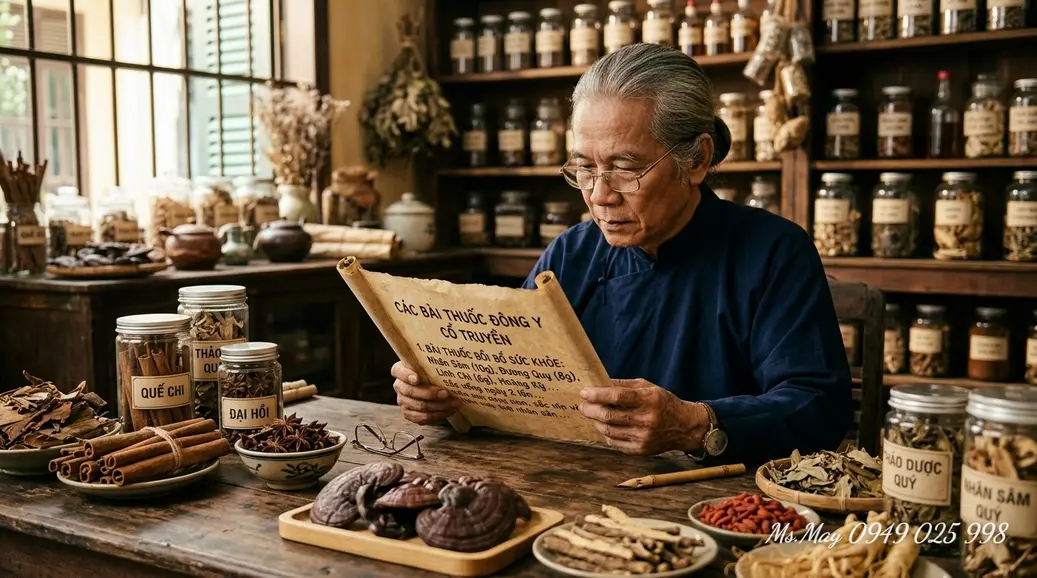 Giải thích vai trò quân và thần trong bài thuốc Y học cổ truyền