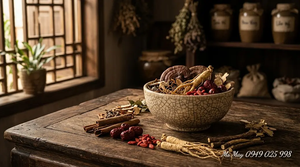 Ví dụ bài Tứ quân tử phân theo quân thần tá sứ