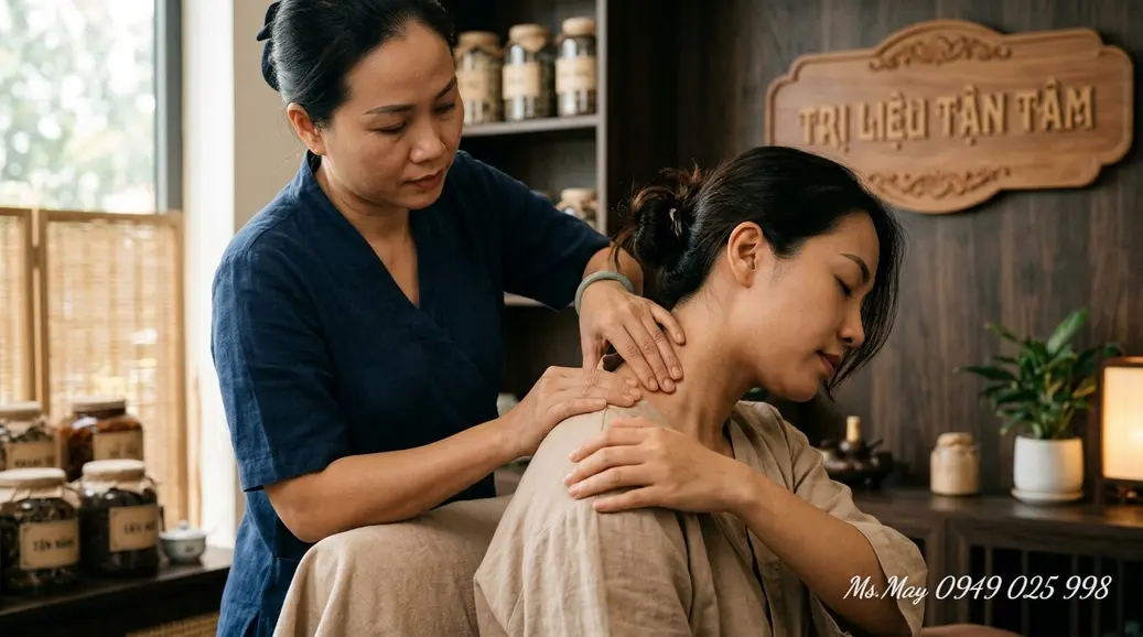 Cảnh báo chống chỉ định bấm huyệt cho phụ nữ có thai.