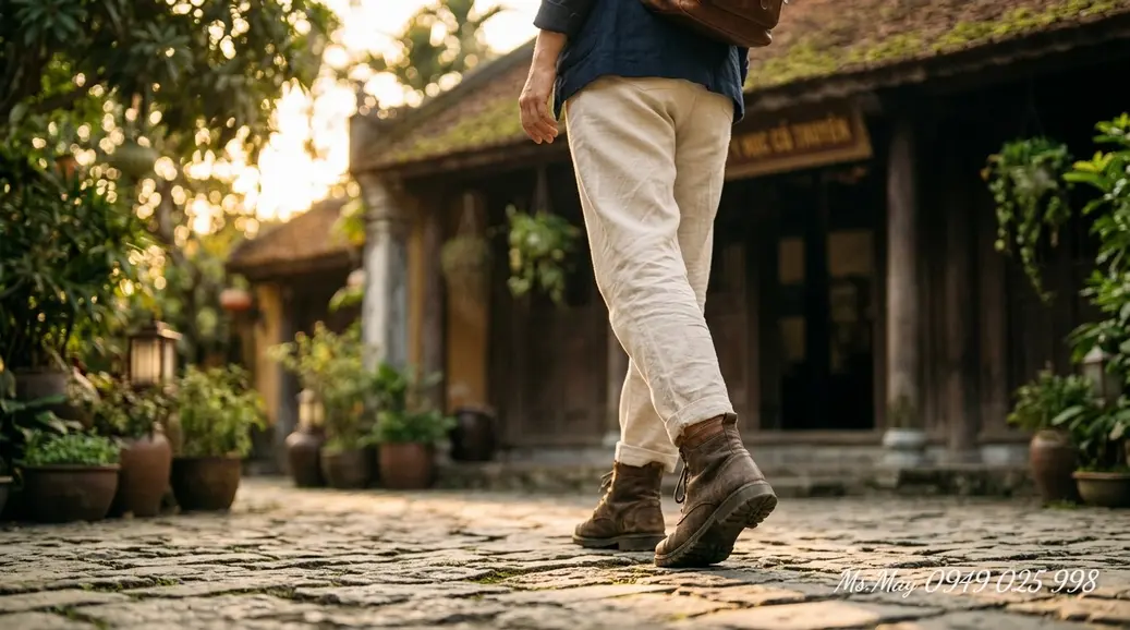 Bác sĩ Y học cổ truyền đang tư vấn cho bệnh nhân, thể hiện sự tận tâm trong nghề.