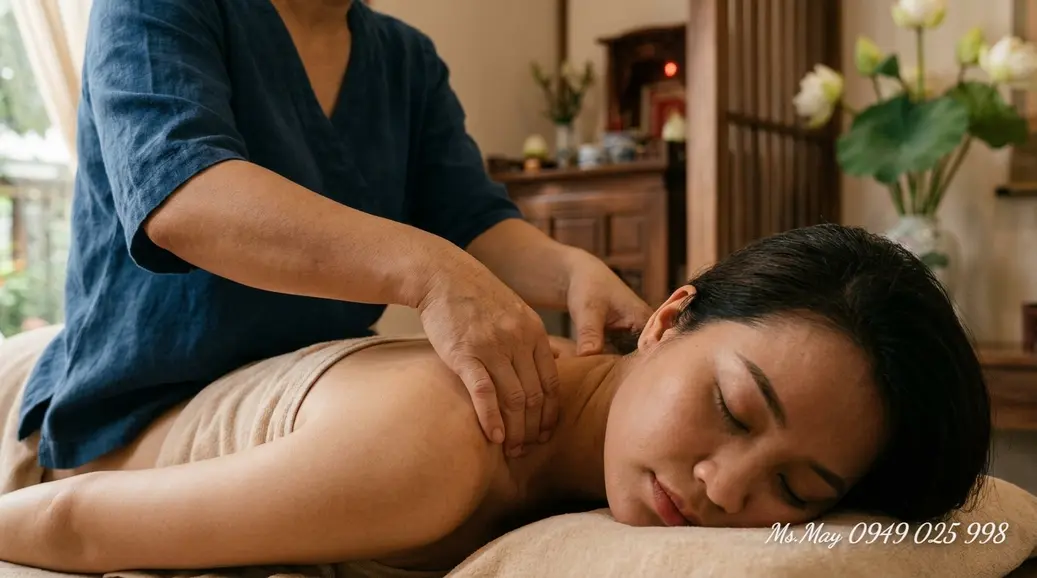 Định vị huyệt châm cứu an toàn trên cơ thể