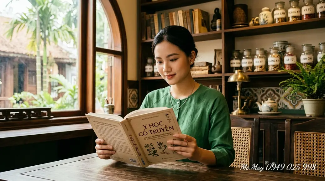 Sơ đồ minh họa tư duy chỉnh thể quan trong y học cổ truyền