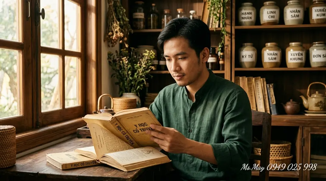 Một người khỏe mạnh, tràn đầy năng lượng, minh họa cho Chính khí thịnh vượng.