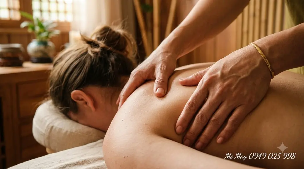 Vị trí huyệt Túc Tam Lý dưới khớp gối