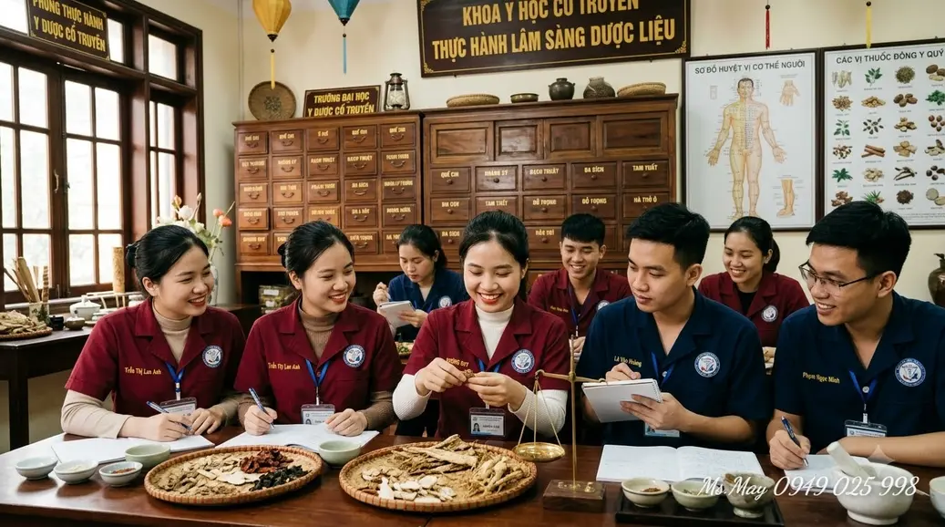 Bảng dự toán chi phí và học phí học ngành y học cổ truyền