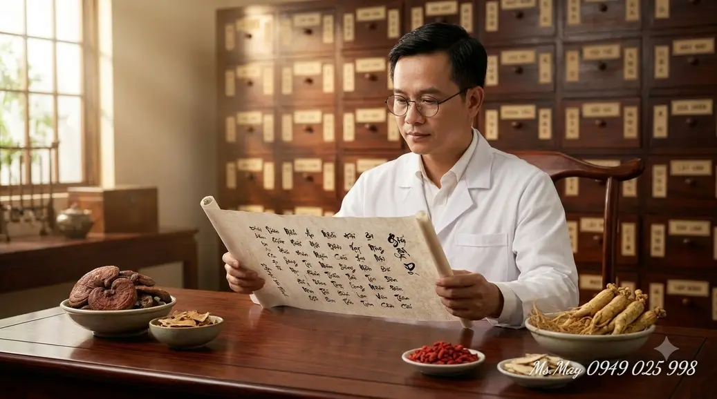 Các vị thuốc Đông y được phối hợp cẩn thận để tránh tương tác xấu