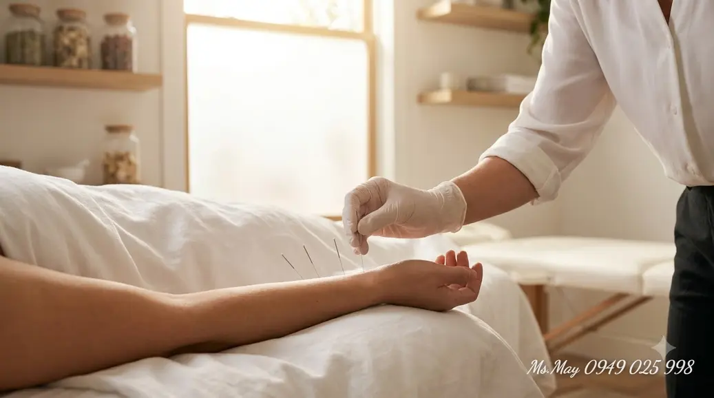 Vị trí và cách bấm huyệt Thần Môn hỗ trợ giấc ngủ