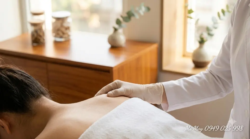 Vị trí huyệt Tam Âm Giao hỗ trợ điều hòa khí huyết